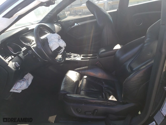 2008 Audi S5 with VIN WAURV78T78A023293, listed as a Copart auction lot 50397155 with 0 mi miles and Salvage Title. Bid and sale history available at carsss.com. Image 7.
