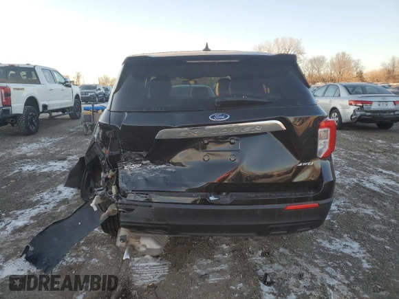 2022 Ford Explorer with VIN 1FMSK8BH1NGB50049, listed as a Copart auction lot 86960674 with 15,430 mi miles and Salvage Title. Bid and sale history available at carsss.com. Image 6.