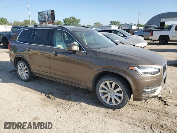 2016 Volvo XC90 T6 Momentum with VIN YV4A22PK0G1070827, listed as a Copart auction lot 56621275 with 70,575 mi miles and Salvage title. Bid and sale history available at DreamBid. Image 4.