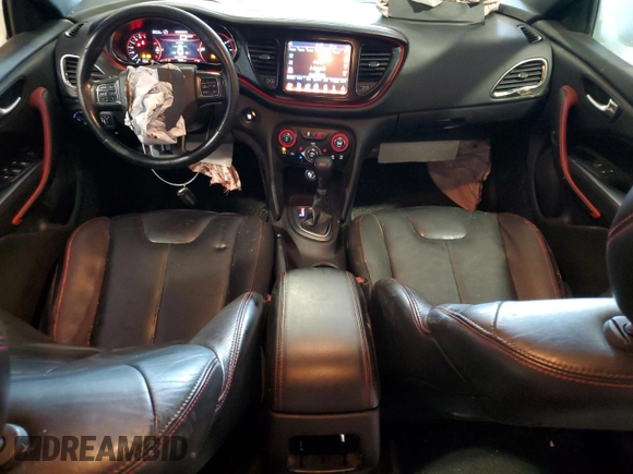 2014 Dodge Dart GT with VIN 1C3CDFEBXED868994, listed as a Copart auction lot 58007035 with 199,437 mi miles and Salvage title. Bid and sale history available at DreamBid. Image 8.