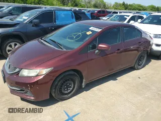 2014 Honda Civic LX z VIN 19XFB2F58EE068855, wystawiony jako Copart lot #50325295 z przebiegiem 200 611 mil mil oraz Szkoda całkowita • Salvage title. Historia ofert i sprzedaży dostępna na DreamBid. Obrazek 1.