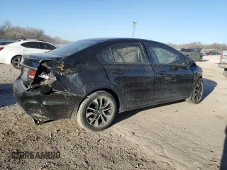 2014 Honda Civic Sedan EX with VIN 19XFB2F82EE084298, listed as a Copart auction lot 47322235 with 0 mi miles and Salvage Title. Bid and sale history available at carsss.com. Image 3.