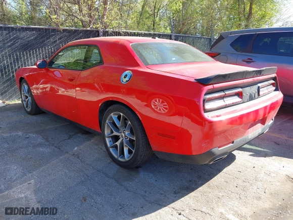 2023 Dodge Challenger GT with VIN 2C3CDZJG5PH510341, listed as a IAAI auction lot 42034775 with 37,772 mi miles. Bid and sale history available at carsss.com. Image 3.