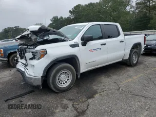 2021 GMC Sierra 1500 with VIN 3GTP8AEF3MG161244, listed as a Copart auction lot 79506694 with 35,095 mi miles and Salvage Title. Bid and sale history available at DreamBid. Image 1.