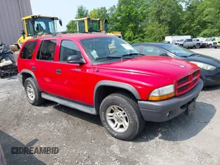 2003 Dodge Durango Sport z VIN 1D4HS38N83F621814, wystawiony jako IAAI lot #42460052 z przebiegiem 128 896 mil mil oraz . Historia ofert i sprzedaży dostępna na DreamBid. Obrazek 1.