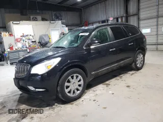 2015 Buick Enclave Leather with VIN 5GAKRBKD9FJ234619, listed as a Copart auction lot 51414025 with 124,077 mi miles and Salvage Title. Bid and sale history available at carsss.com. Image 1.