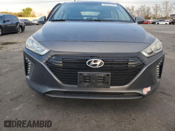 2018 Hyundai Ioniq Limited with VIN KMHC75LDXJU075248, listed as a Copart auction lot 89327145 with 62,321 mi miles and Salvage title. Bid and sale history available at DreamBid. Image 5.