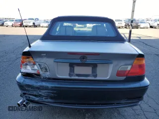 2003 BMW 3 Series 325Ci with VIN WBABS33423JY44040, listed as a Copart auction lot 88942165 with 162,105 mi miles and Salvage Title. Bid and sale history available at carsss.com. Image 6.