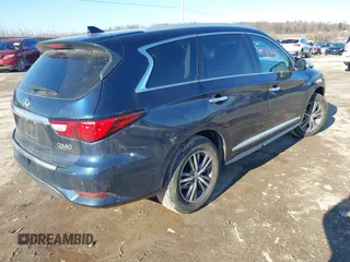 2016 Infiniti QX60 with VIN 5N1AL0MM4GC520196, listed as a IAAI auction lot 41578947 with 90,241 mi miles and . Bid and sale history available at DreamBid. Image 4.