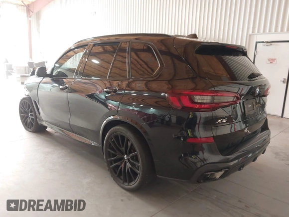 2023 BMW X5 xDrive40i with VIN 5UXCR6C07P9P99054, listed as a IAAI auction lot 42077507 with 18,605 mi miles and . Bid and sale history available at DreamBid. Image 3.