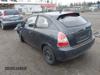 2007 Hyundai Accent GS with VIN KMHCM36C27U002822, listed as a IAAI auction lot 41671406 with 1 mi miles. Bid and sale history available at carsss.com. Image 3.