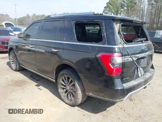 2019 Ford Expedition Limited with VIN 1FMJU1KT5KEA42669, listed as a IAAI auction lot 41649675 with 1 mi miles. Bid and sale history available at carsss.com. Image 3.