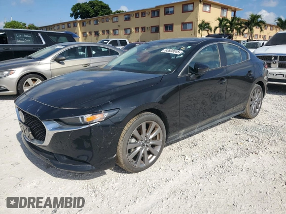2024 Mazda 3 S Preferred с VIN 3MZBPACM2RM404675, выставлен на аукционе Copart как лот 63808045 с пробегом 2 145 миль миль и Списание • Salvage title. История ставок и продаж доступна на DreamBid. Изображение 1.