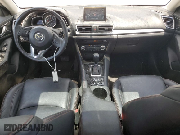 2015 Mazda 3 S Touring with VIN JM1BM1L3XF1230320, listed as a Copart auction lot 63292425 with 125,942 mi miles and Salvage title. Bid and sale history available at DreamBid. Image 8.