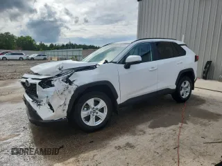 2020 Toyota RAV4 XLE with VIN 2T3P1RFV5LW139690, listed as a Copart auction lot 62333635 with 19,291 mi miles and Salvage title. Bid and sale history available at DreamBid. Image 1.