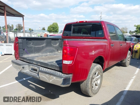2013 Nissan Titan XE with VIN 1N6AA0EJ3DN308045, listed as a IAAI auction lot 42136642 with 149,750 mi miles. Bid and sale history available at carsss.com. Image 4.