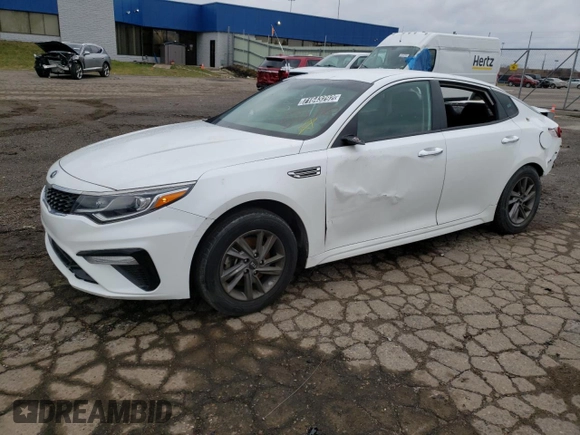 2020 Kia Optima LX with VIN 5XXGT4L30LG425076, listed as a Copart auction lot 41851475 with 57,854 mi miles and Clean Title. Bid and sale history available at carsss.com. Image 1.