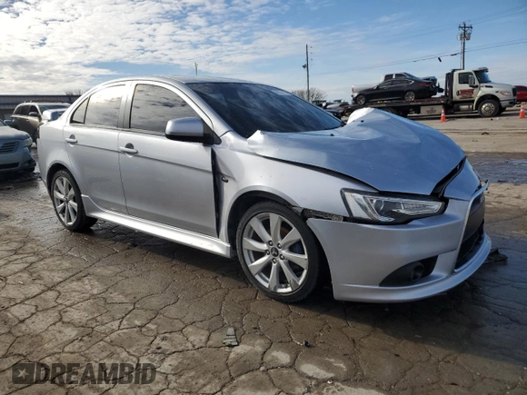 2014 Mitsubishi Lancer GT with VIN JA32U8FW6EU012451, listed as a Copart auction lot 86630494 with 147,390 mi miles and Salvage Title. Bid and sale history available at carsss.com. Image 4.