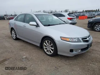 2008 Acura TSX Nav with VIN JH4CL96938C020542, listed as a IAAI auction lot 41947945 with 150,566 mi miles. Bid and sale history available at carsss.com. Image 1.