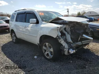 2012 Honda Pilot EX-L with VIN 5FNYF4H78CB064951, listed as a Copart auction lot 50373555 with Not Provided miles and Salvage Title. Bid and sale history available at DreamBid. Image 4.