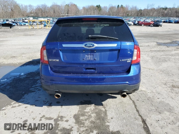 2013 Ford Edge Limited with VIN 2FMDK4KC9DBB18154, listed as a Copart auction lot 52440295 with 143,219 mi miles and Salvage Title. Bid and sale history available at carsss.com. Image 6.