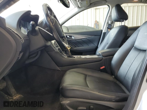 2014 Infiniti Q50 Sport z VIN JN1BV7AR5EM682473, wystawiony jako Copart lot #60747385 z przebiegiem 80 474 mil mil oraz Czysty tytuł • Clean title. Historia ofert i sprzedaży dostępna na DreamBid. Obrazek 7.