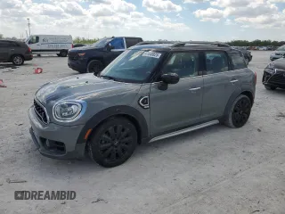 2020 MINI Countryman Cooper S with VIN WMZYW7C00L3M08829, listed as a Copart auction lot 47040025 with 25,490 mi miles and Salvage Title. Bid and sale history available at carsss.com. Image 1.
