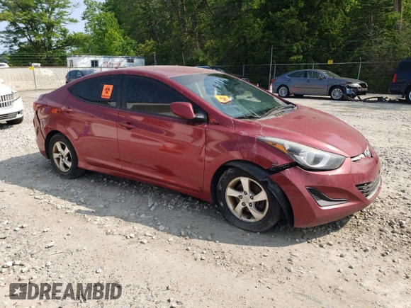 2014 Hyundai Elantra Limited z VIN 5NPDH4AE5EH530986, wystawiony jako Copart lot #58579715 z przebiegiem 186 583 mil mil oraz Czysty tytuł • Clean title. Historia ofert i sprzedaży dostępna na DreamBid. Obrazek 4.