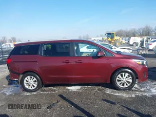2015 Kia Sedona LX with VIN KNDMB5C14F6059569, listed as a IAAI auction lot 41564739 with 167,275 mi miles. Bid and sale history available at carsss.com. Image 13.