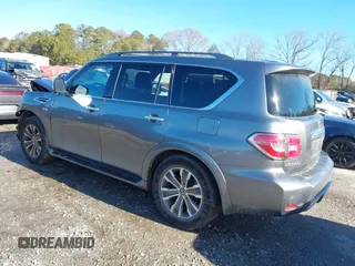 2020 Nissan Armada SV with VIN JN8AY2ND6L9107451, listed as a IAAI auction lot 41440162 with 101,737 mi miles. Bid and sale history available at carsss.com. Image 3.