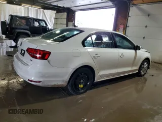 2015 Volkswagen Jetta SE with VIN 3VWD17AJ4FM308693, listed as a Copart auction lot 59987585 with 87,136 mi miles and Salvage title. Bid and sale history available at DreamBid. Image 3.
