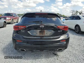 2018 Infiniti QX30 Pure with VIN SJKCH5CP7JA043304, listed as a Copart auction lot 51667365 with 85,494 mi miles and Salvage title. Bid and sale history available at DreamBid. Image 6.