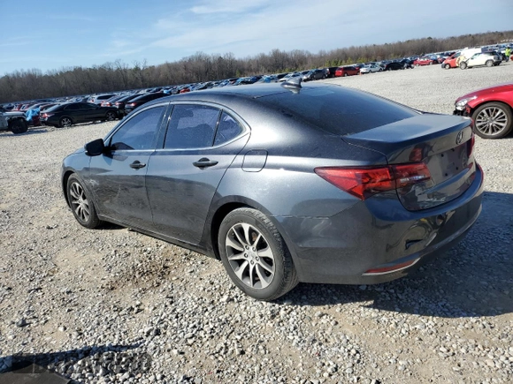 2016 Acura TLX with VIN 19UUB1F33GA015164, listed as a Copart auction lot 43807375 with 195,648 mi miles and Salvage Title. Bid and sale history available at carsss.com. Image 2.