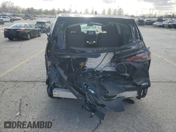 2024 Toyota Sienna LE with VIN 5TDKSKFC0RS114798, listed as a Copart auction lot 48045455 with 26,350 mi miles and Salvage Title. Bid and sale history available at carsss.com. Image 6.