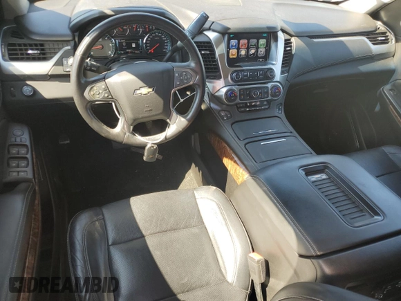 2017 Chevrolet Suburban Premier with VIN 1GNSCJKC6HR159570, listed as a Copart auction lot 55352805 with 166,661 mi miles and Salvage title. Bid and sale history available at DreamBid. Image 8.