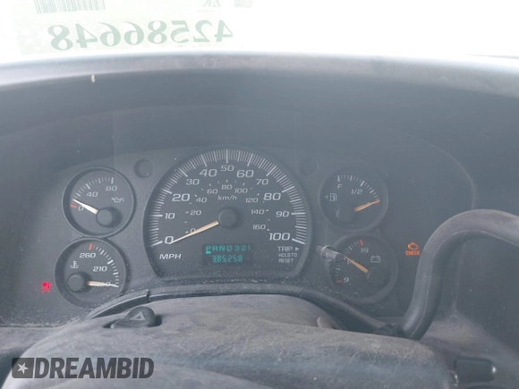 2005 Chevrolet Express Passenger with VIN 1GAHG35U151169241, listed as a IAAI auction lot 42586648 with 385,258 mi miles and . Bid and sale history available at DreamBid. Image 7.