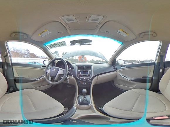 2016 Hyundai Accent SE with VIN KMHCT4AE0GU092358, listed as a Copart auction lot 43359565 with 130,754 mi miles and Salvage Title. Bid and sale history available at carsss.com. Image 12.