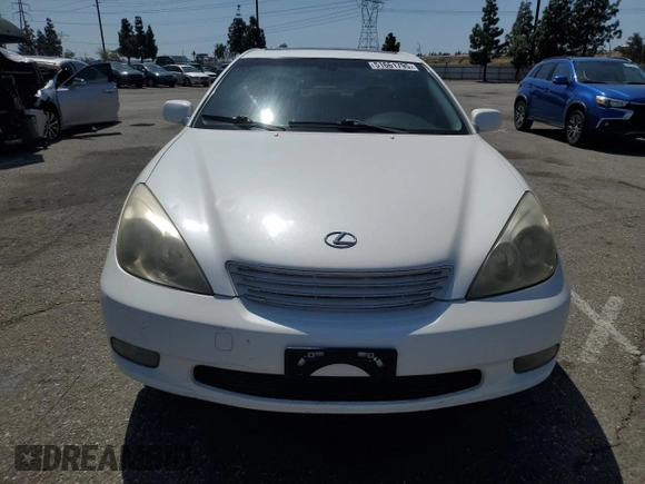2003 Lexus ES 300 with VIN JTHBF30G130108328, listed as a Copart auction lot 51661795 with 138,204 mi miles and Salvage Title. Bid and sale history available at DreamBid. Image 5.