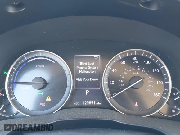 2018 Lexus ES with VIN JTHBW1GG1J2168184, listed as a IAAI auction lot 41755174 with 129,851 mi miles. Bid and sale history available at carsss.com. Image 7.
