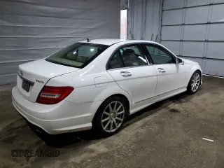 2013 Mercedes-Benz C 300 Sport with VIN WDDGF8AB2DR295864, listed as a Copart auction lot 51406485 with 133,815 mi miles and Salvage Title. Bid and sale history available at DreamBid. Image 3.