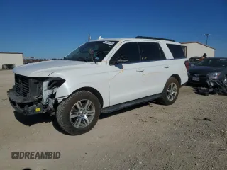 2022 Ford Expedition XLT with VIN 1FMJU1HT9NEA50186, listed as a Copart auction lot 42307785 with 46,503 mi miles and Salvage Title. Bid and sale history available at carsss.com. Image 1.