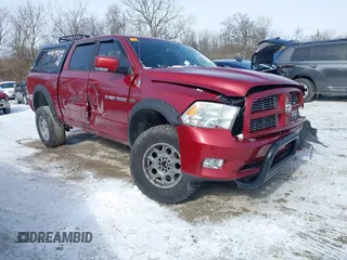 2011 Ram 1500 Big Horn with VIN 1D7RV1CT7BS544559, listed as a IAAI auction lot 41618019 with 162,534 mi miles and . Bid and sale history available at DreamBid. Image 1.