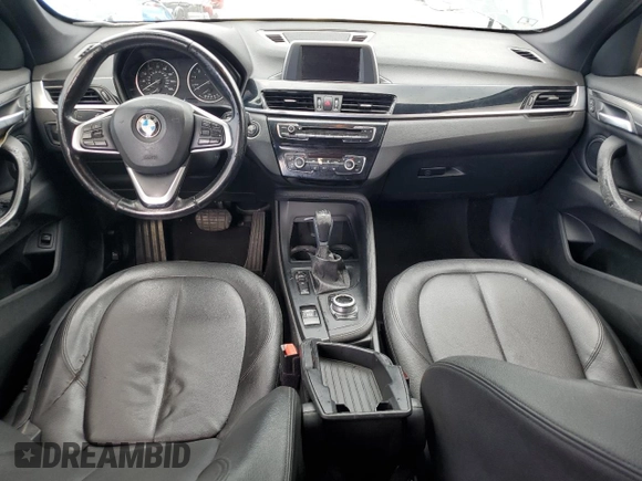 2017 BMW X1 xDrive28i with VIN WBXHT3C32H5F75870, listed as a Copart auction lot 64420385 with 158,640 mi miles and Clean title. Bid and sale history available at DreamBid. Image 8.