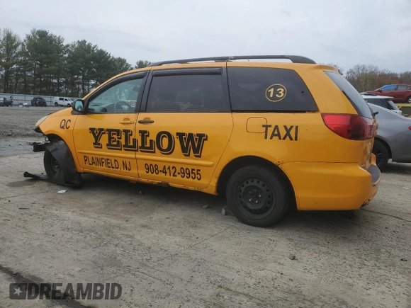 2006 Toyota Sienna LE with VIN 5TDBA23C06S057070, listed as a Copart auction lot 52540265 with 278,454 mi miles and Salvage Title. Bid and sale history available at DreamBid. Image 2.