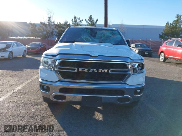 2022 Ram 1500 Big Horn with VIN 1C6RREFM6NN431903, listed as a IAAI auction lot 41377794 with 48,477 mi miles and . Bid and sale history available at DreamBid. Image 12.