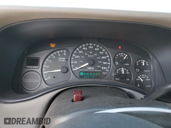 2002 Chevrolet Tahoe LT with VIN 1GNEC13T22R263962, listed as a Copart auction lot 72726674 with 258,148 mi miles and Salvage Title. Bid and sale history available at carsss.com. Image 9.