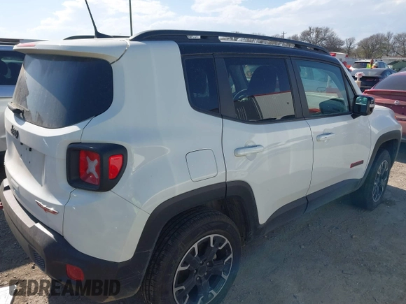 2023 Jeep Renegade Trailhawk with VIN ZACNJDC10PPP71428, listed as a IAAI auction lot 41774118 with 29,413 mi miles and . Bid and sale history available at DreamBid. Image 4.