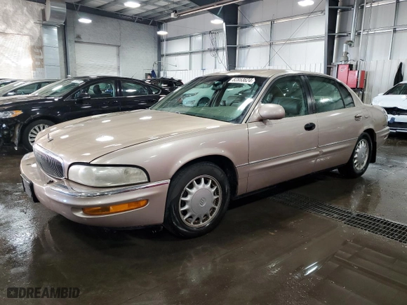 1998 Buick Park Avenue with VIN 1G4CW52K7W4633423, listed as a Copart auction lot 82853624 with 276042 miles and Salvage Title. Bid and sale history available at carsss.com. Image 1.