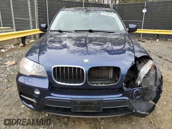 2013 BMW X5 xDrive35i with VIN 5UXZV4C56D0B10291, listed as a Copart auction lot 51728675 with 175,457 mi miles and Salvage Title. Bid and sale history available at carsss.com. Image 5.