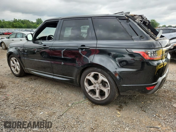 2019 Land Rover Range Rover Sport HSE with VIN SALWR2RV9KA845302, listed as a Copart auction lot 64290465 with 89,007 mi miles and Salvage title. Bid and sale history available at DreamBid. Image 2.